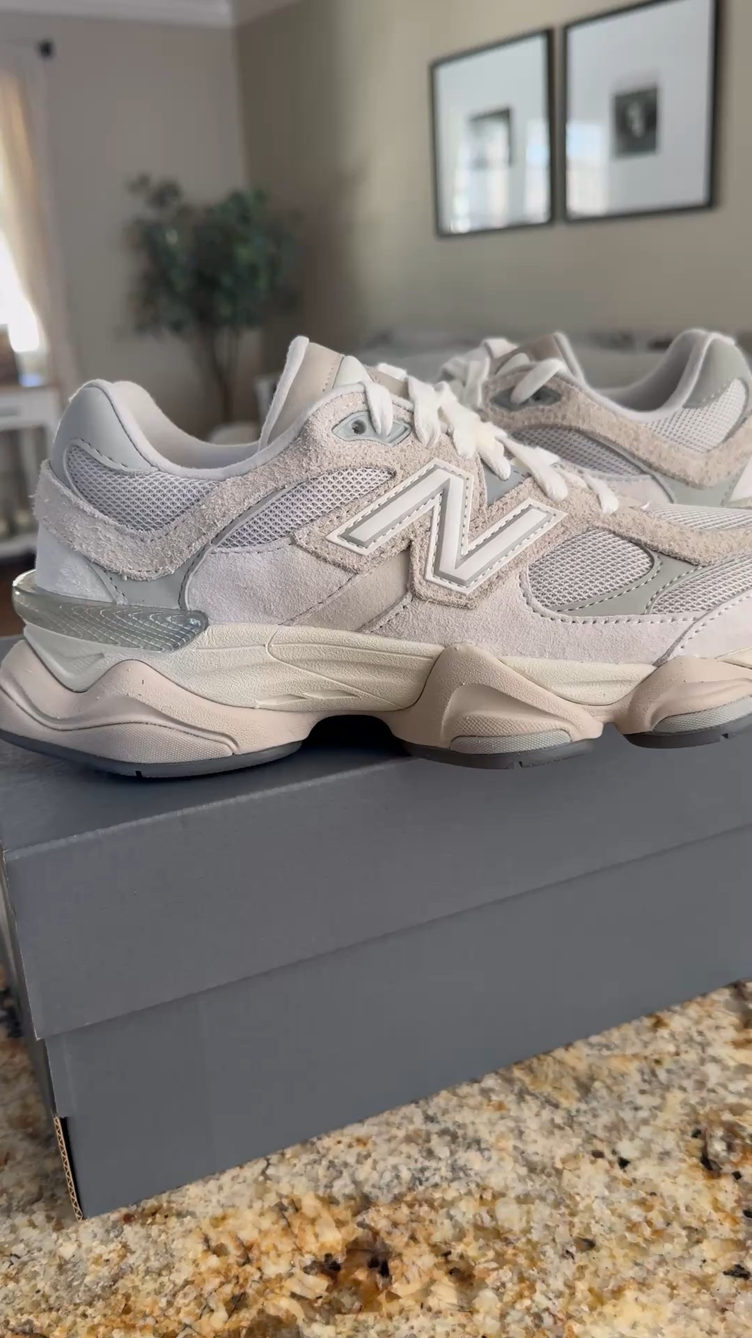 The neutral sneakers I keep reaching for 🤍 Finally they’re in stock after being sold out everytime I went to buy them. Comfortable, supportive, and go with everything— OBSSESSED with how amazing these new balance exclusive 9060 are!! 

Linked here — true to size & worth the hype.

#LTKActive #LTKdayinmylife #LTKootd