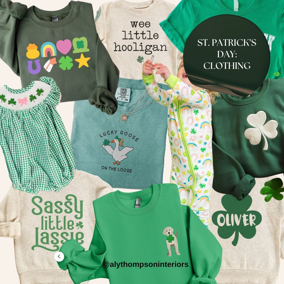 St. Patrick's Day Clothing | St. Patrick's Day | Four Leaf Clover | Green Shirts | Lucky Charms | Kids St. Patrick's Day Clothing  

 #LTKSeasonal #LTKStyleTip #LTKKids