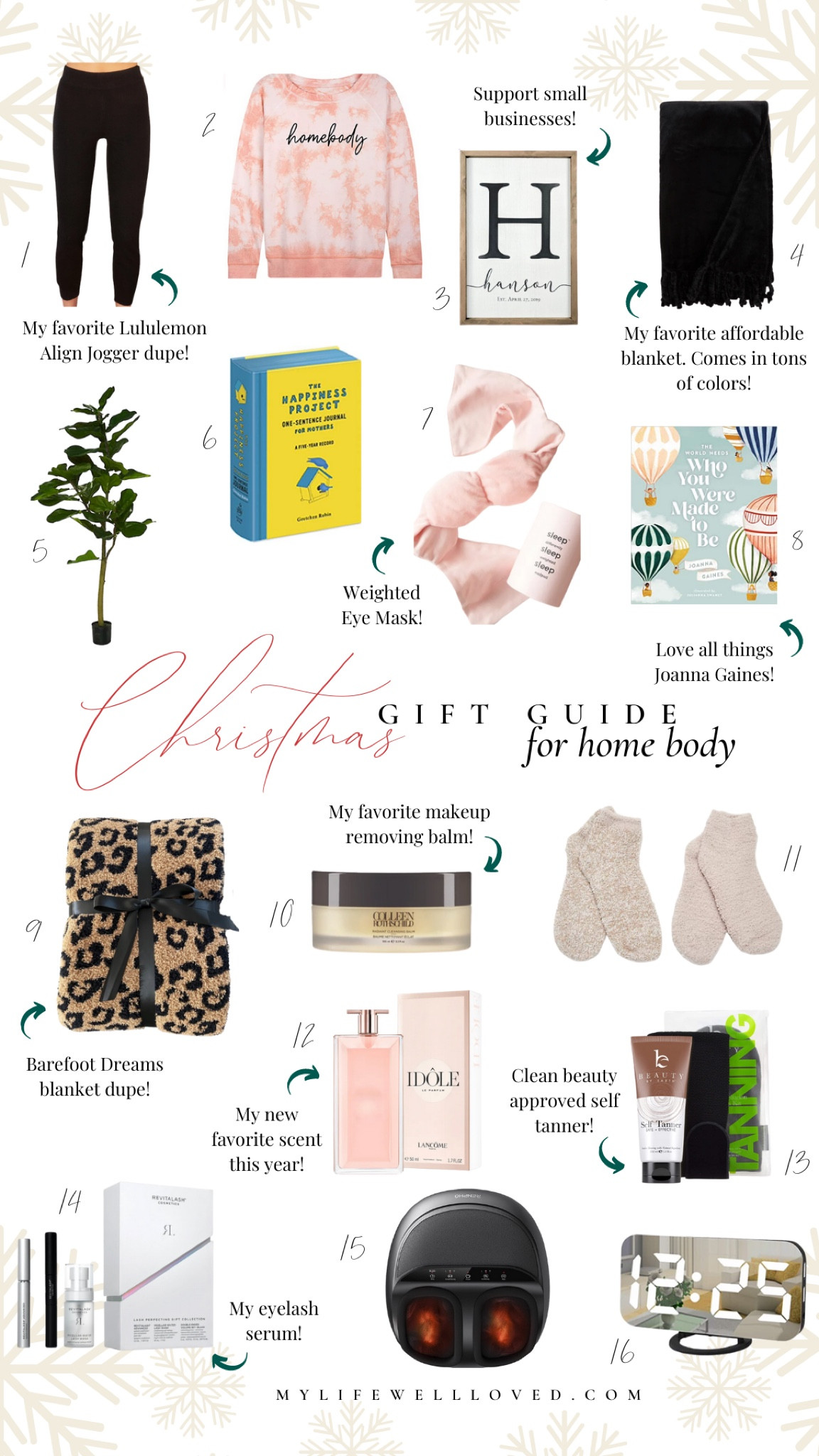 Christmas Gift Guide for the homebody introvert ❤️ Let's get cozy, friend! These ideas in my homebody gift guide are sure to give a little extra TLC to any introvert this Christmas!

#LTKSeasonal #LTKunder100 #LTKHoliday
