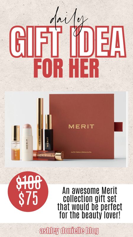This Merit gift set is 20% off & has some awesome travel size items in it! 

#LTKCyberweek #LTKunder50 #LTKbeauty