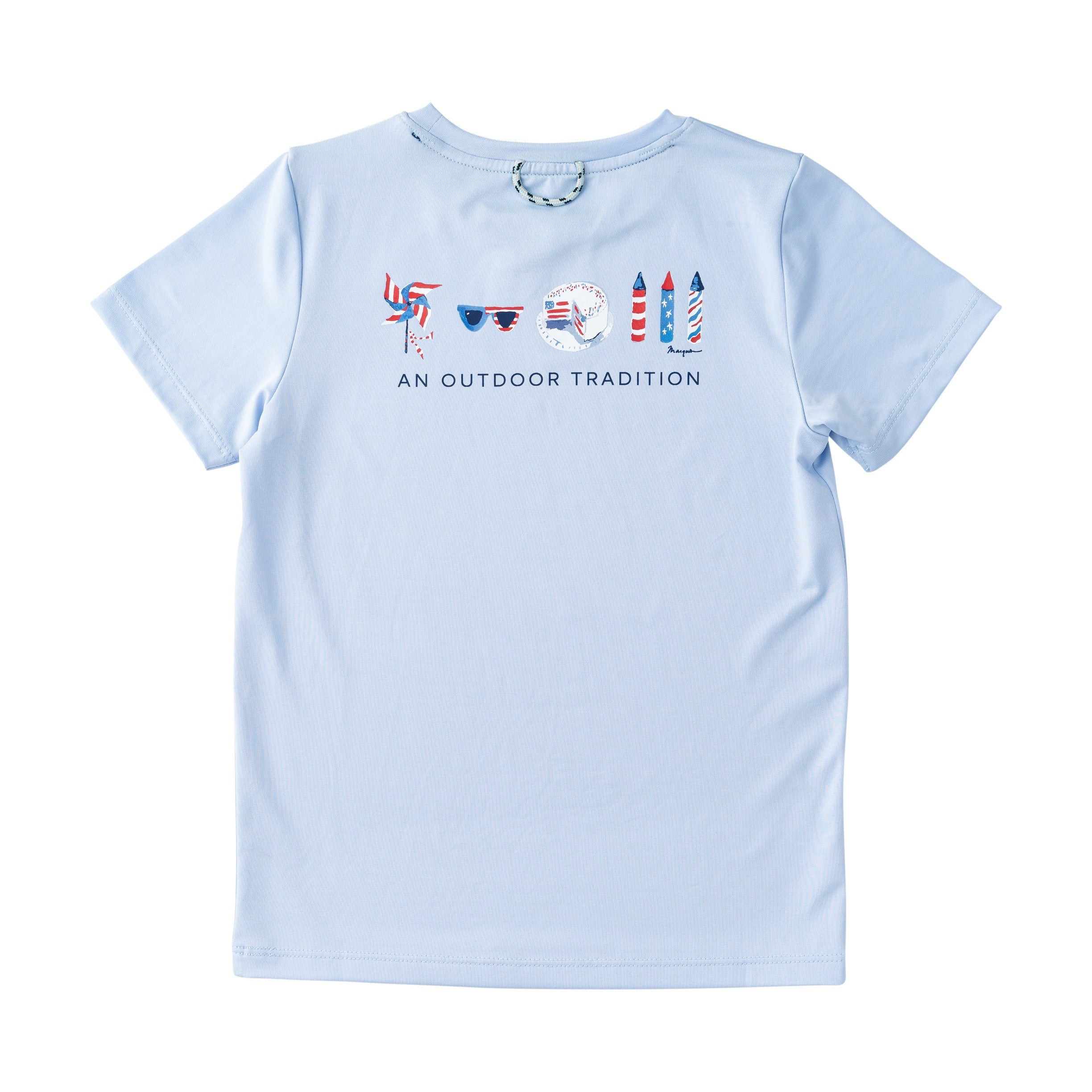 Kid's Pro Performance Short Sleeve T-shirt \u2013 American Fourth of July Icons Art | PRODOH