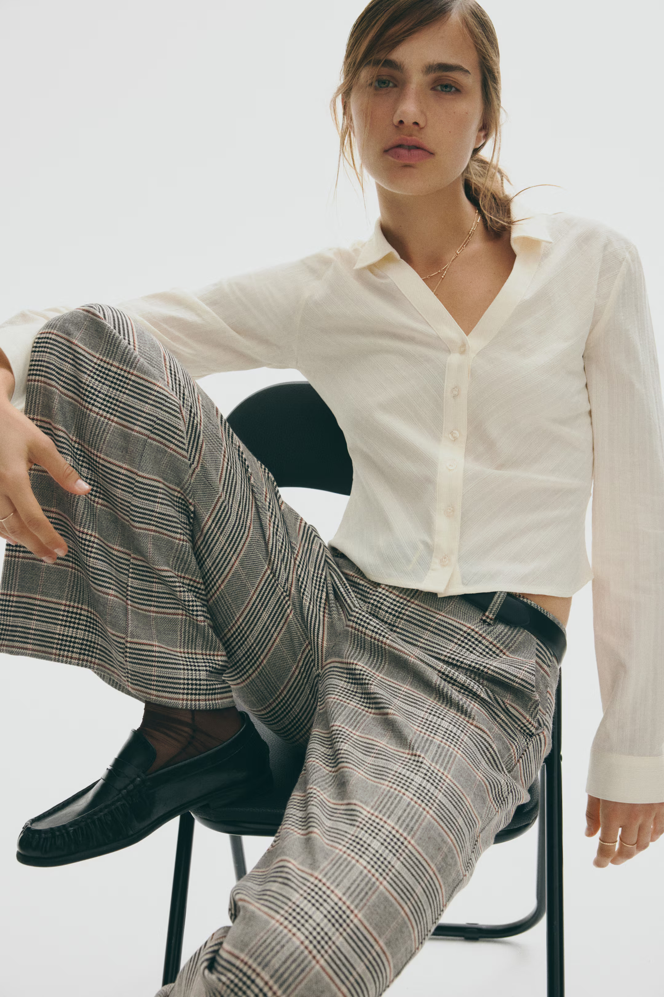 Wide-Leg Dress Pants | H&M (US + CA)