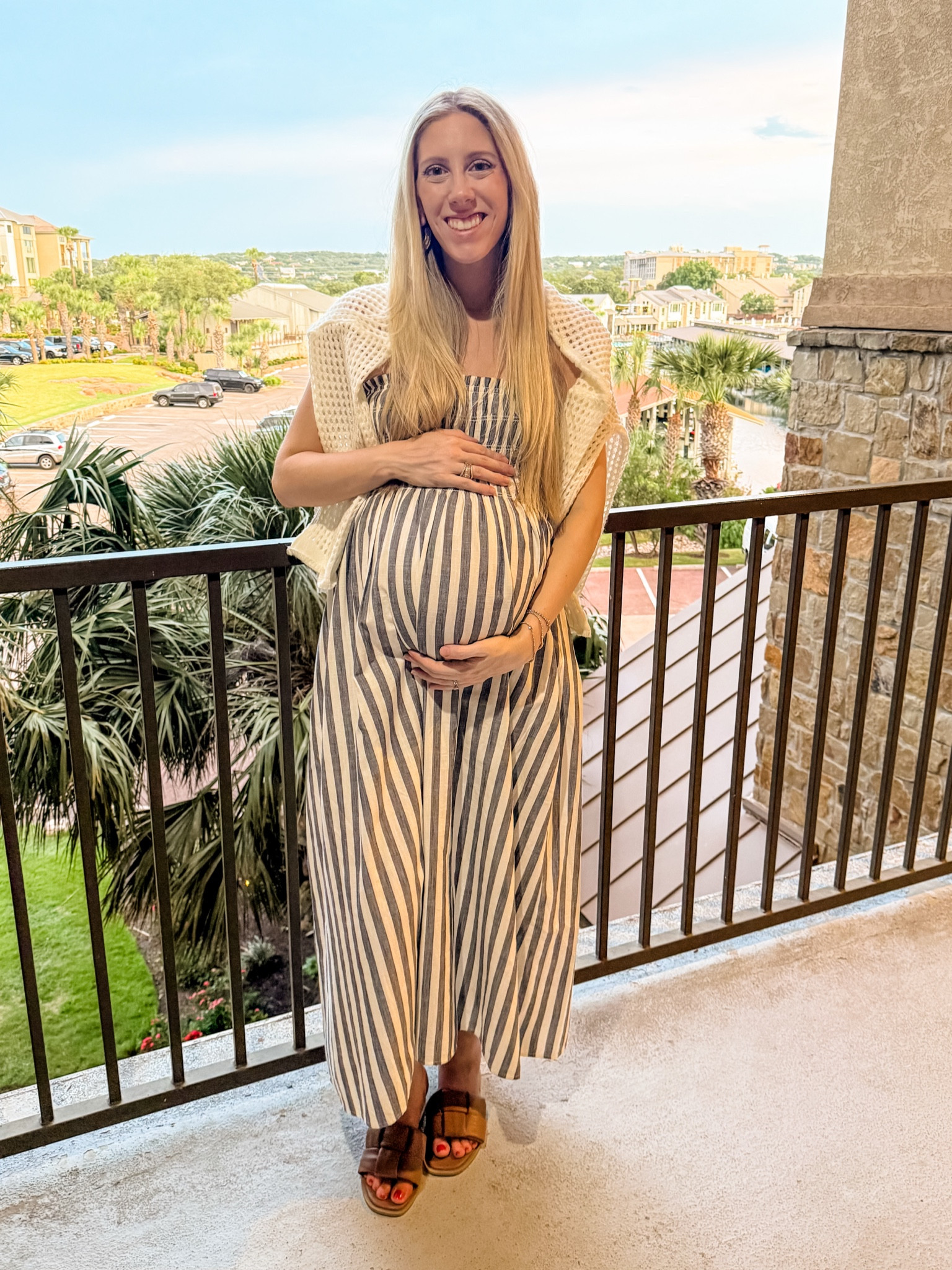 Target summer strapless dress on sale for $22 & bump friendly ☀️

#LTKSeasonal #LTKbump #LTKsalealert