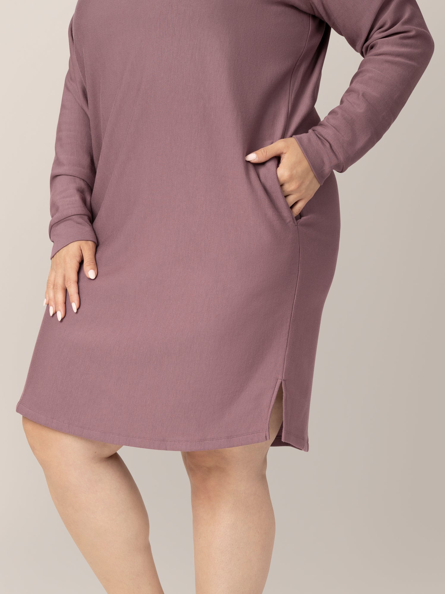 Blake Oversized Maternity & Nursing Lounge Dress | Twilight - Kindred Bravely | Kindred Bravely