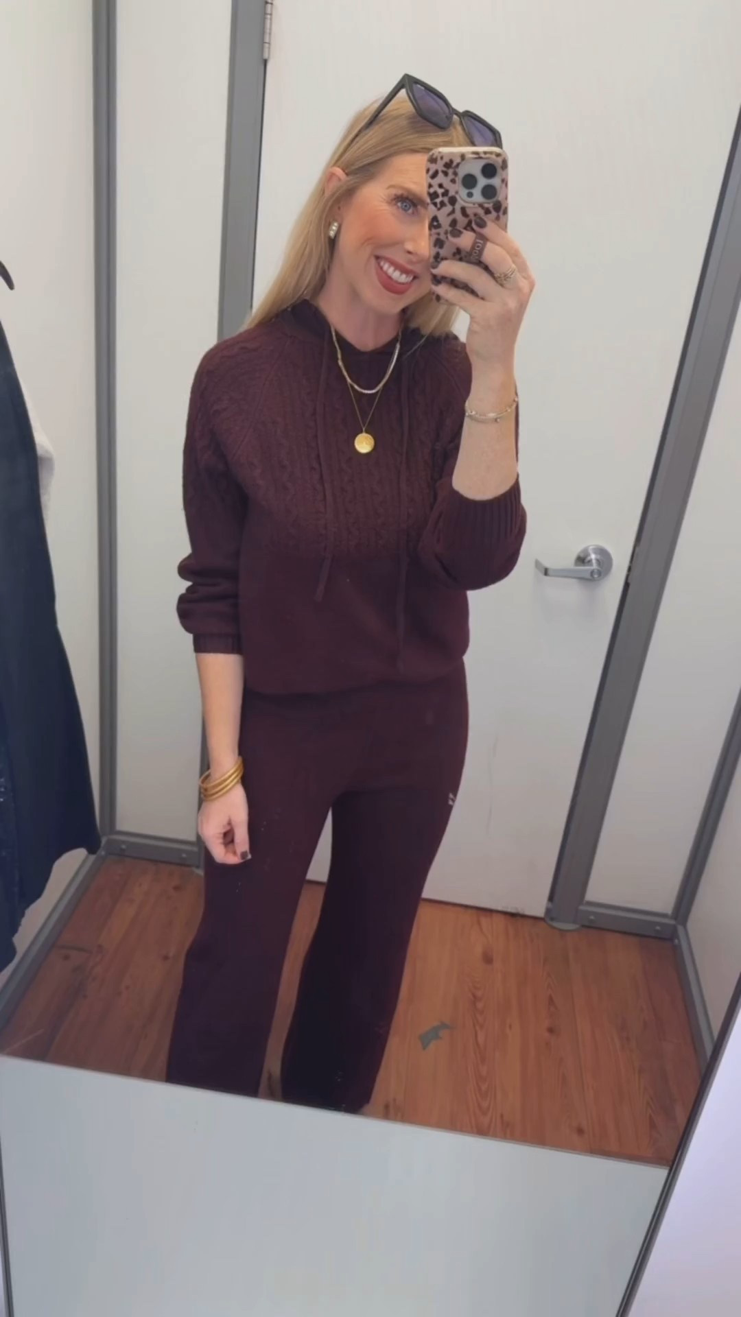 Walmart time and tru cable knit outfit set , size small 

#LTKStyleTip #LTKFindsUnder50