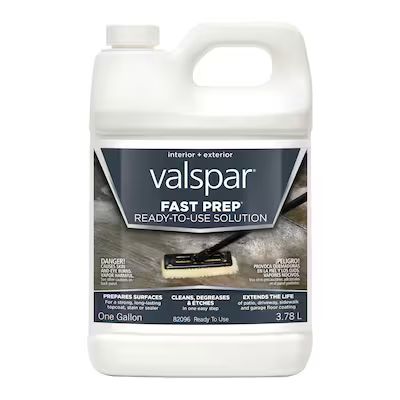 Valspar Fast Prep Interior/Exterior Cleaner and Etcher (Gallon) Lowes.com | Lowe's