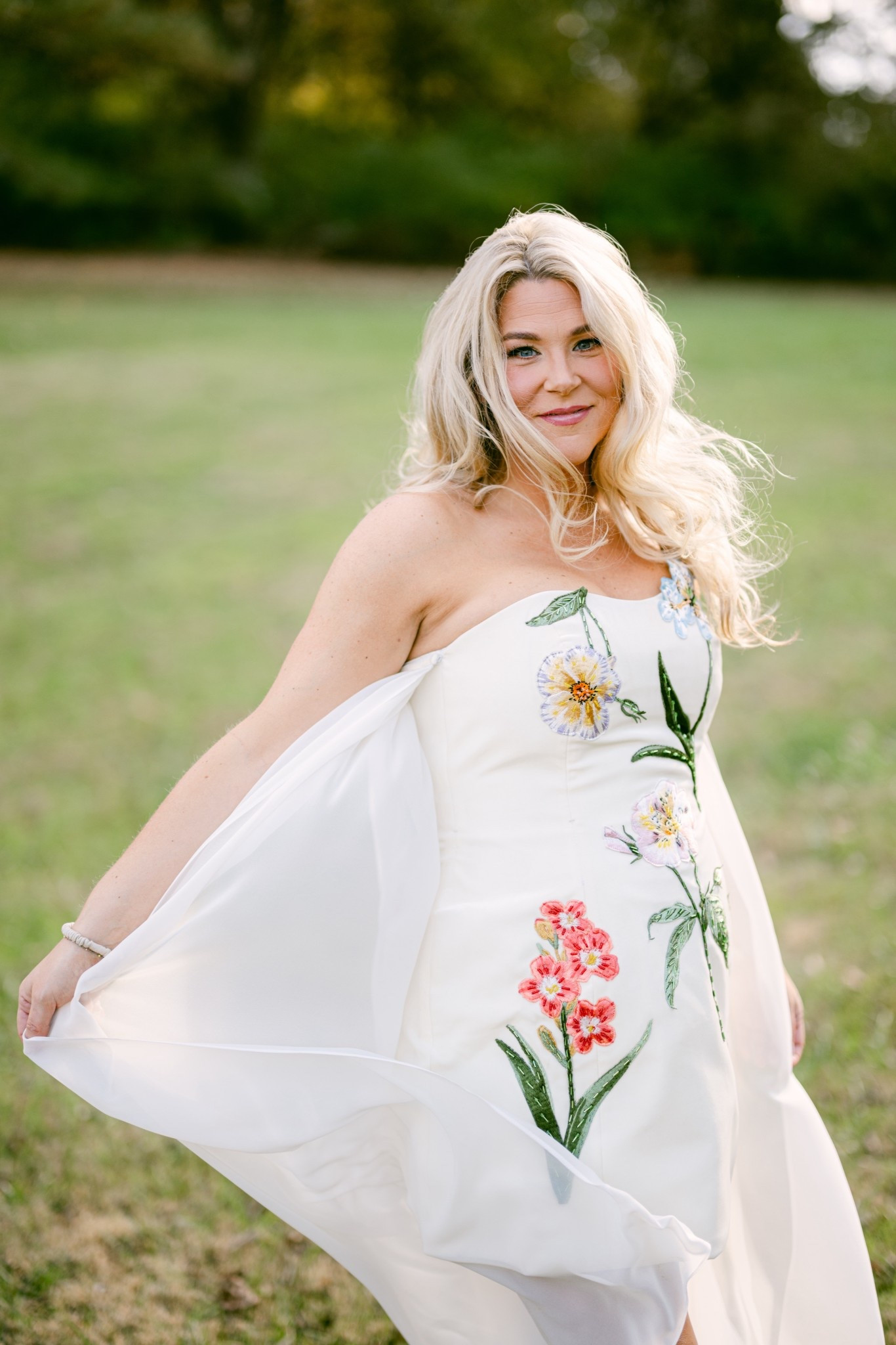 Untraditional wedding dress. Off the rack wedding dress. Velvet mini dress. Floral wedding dress. Short wedding dress. Wedding fashion. Wedding look  

#LTKWedding