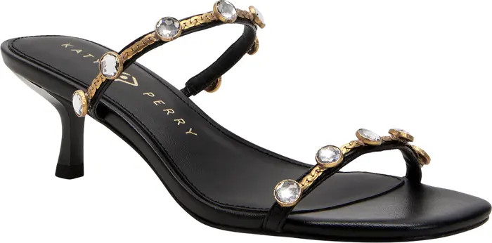 Katy Perry The Ladie Embellished Kitten Heel Slide Sandal (Women) | Nordstrom | Nordstrom