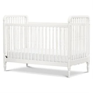 Million Dollar Baby Classic Liberty 3 in 1 Convertible Crib in Warm White | Homesquare