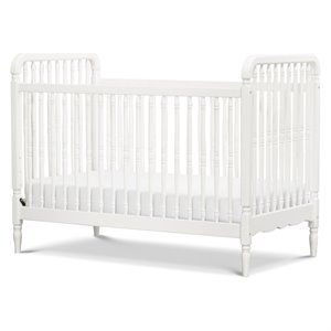 Million Dollar Baby Classic Liberty 3 in 1 Convertible Crib in Warm White | Homesquare