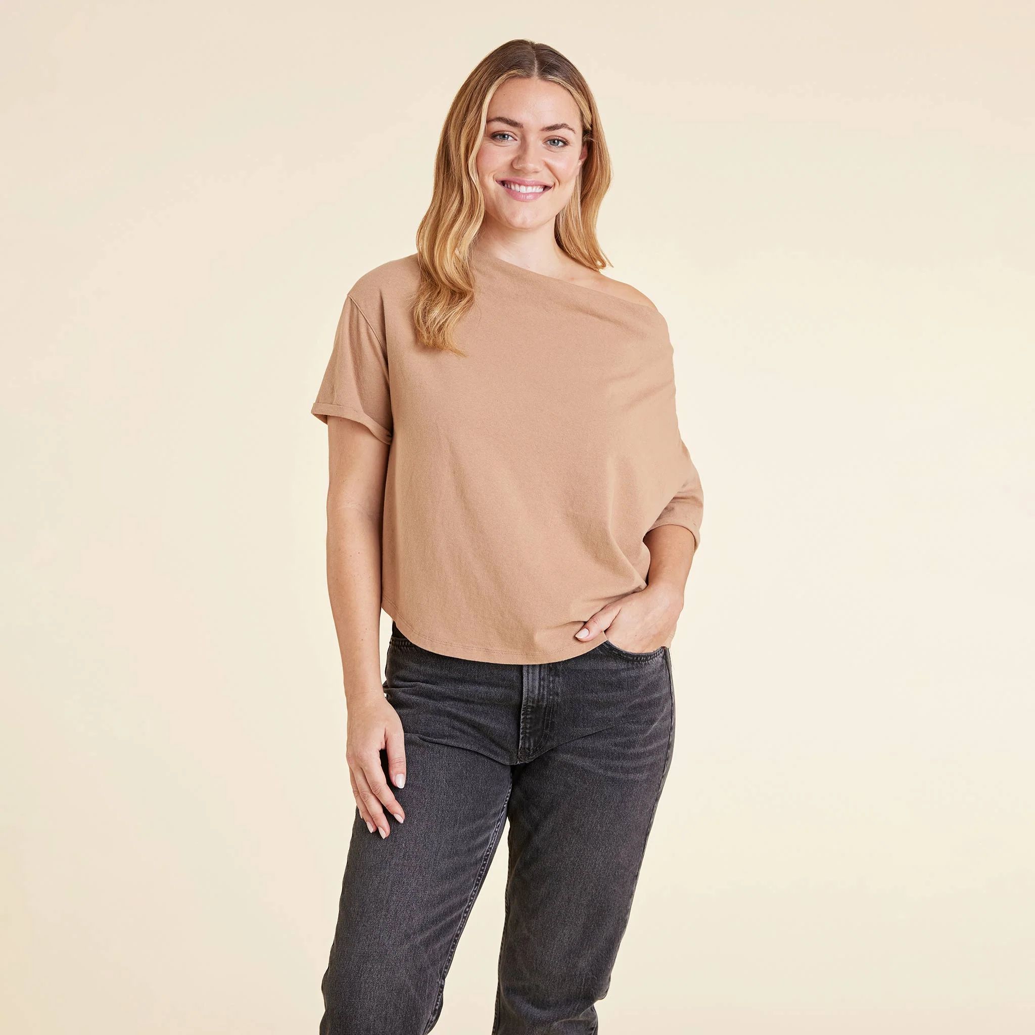 Off The Shoulder T-Shirt | nuuds