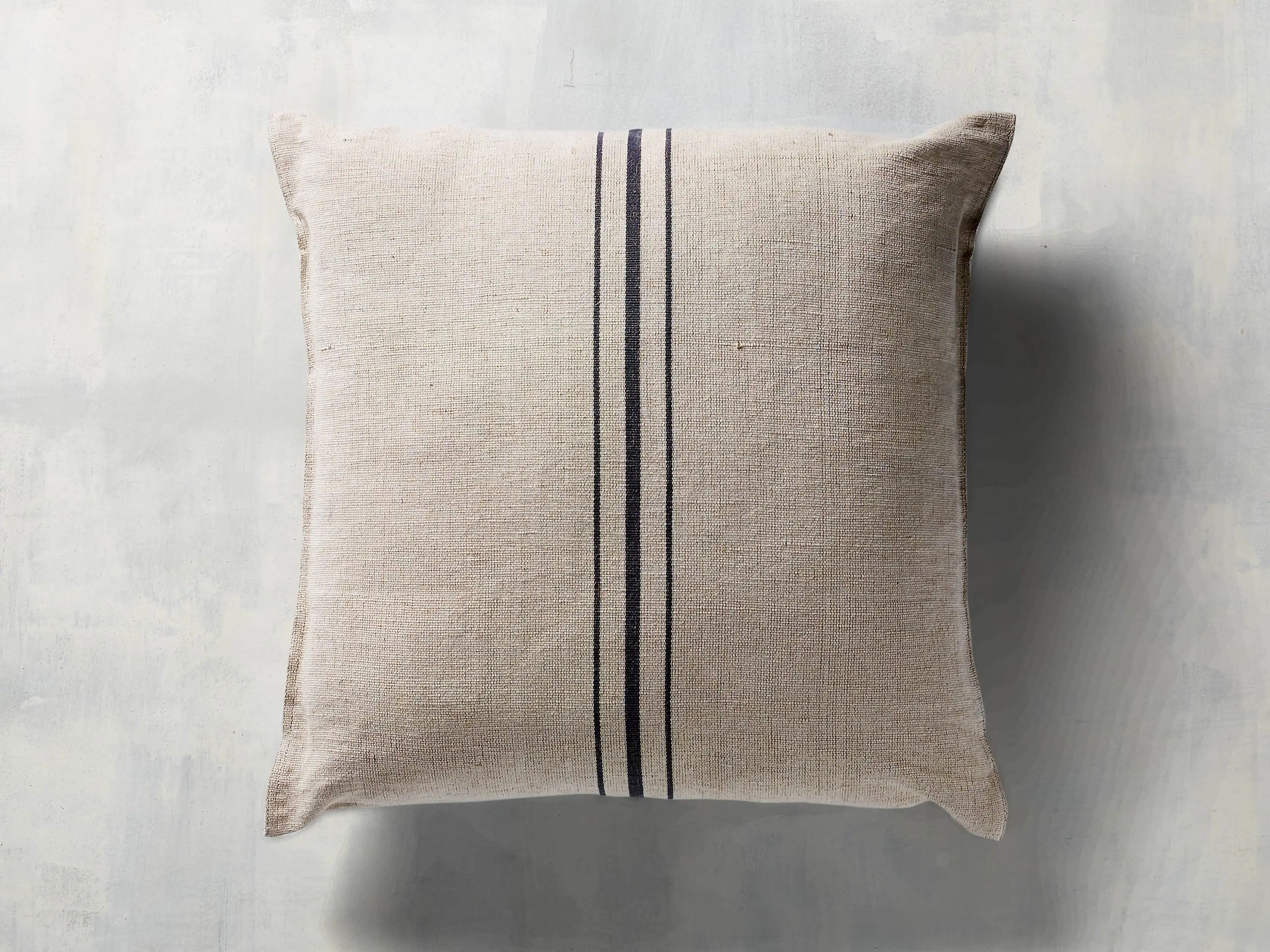 French Stripe Floor Pillow | Arhaus