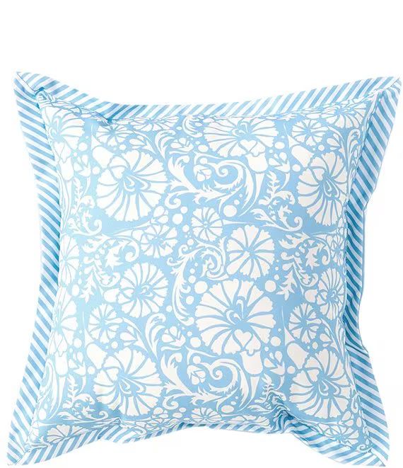 x Nellie Howard Ossi Collection Indoor/Outdoor Floral Flanged Pillow | Dillard's