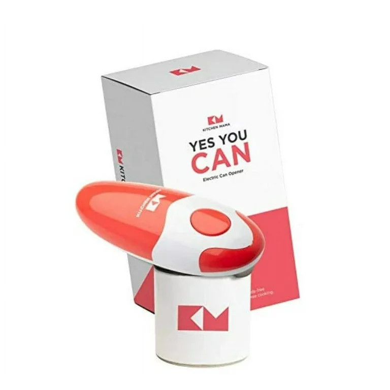Kitchen Mama Electric Can Opener, Red - Walmart.com | Walmart (US)