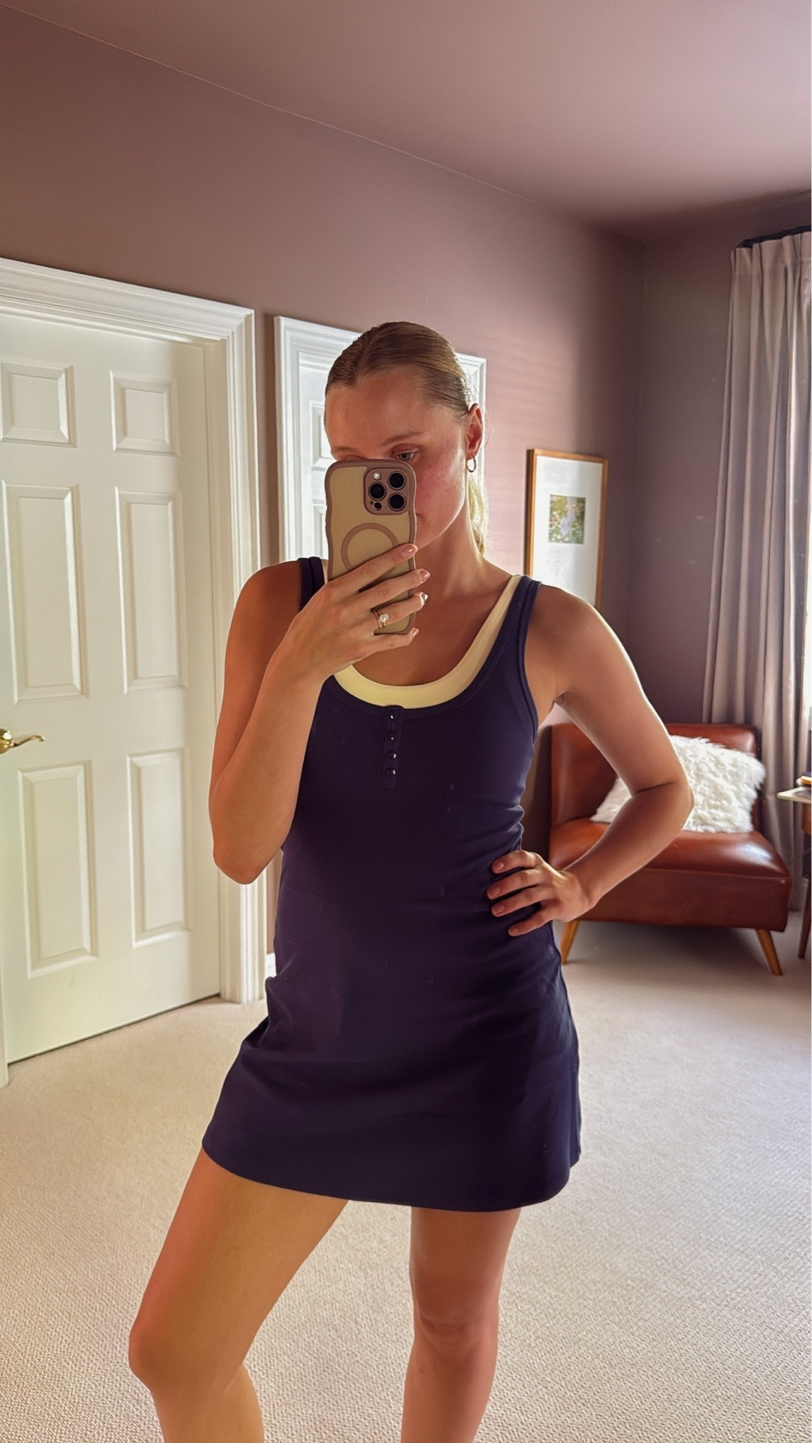 I love athletic dresses and this color combination is so fun ￼

#LTKfitnessgoals #LTKootd