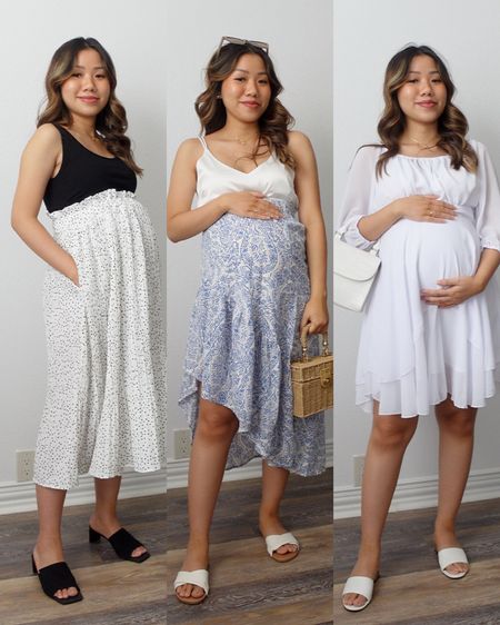 Black tank size S
Midi skirt size S with pockets ☺️
Blue skirt size M for my bump
Satin top size S
White mini dress size S

Amazon fashion amazon finds amazon outfit casual outfit vacation summer outfit bump friendly bump style maternity pregnancy petite dress petite outfit 

#LTKbump #LTKunder50 #LTKunder100