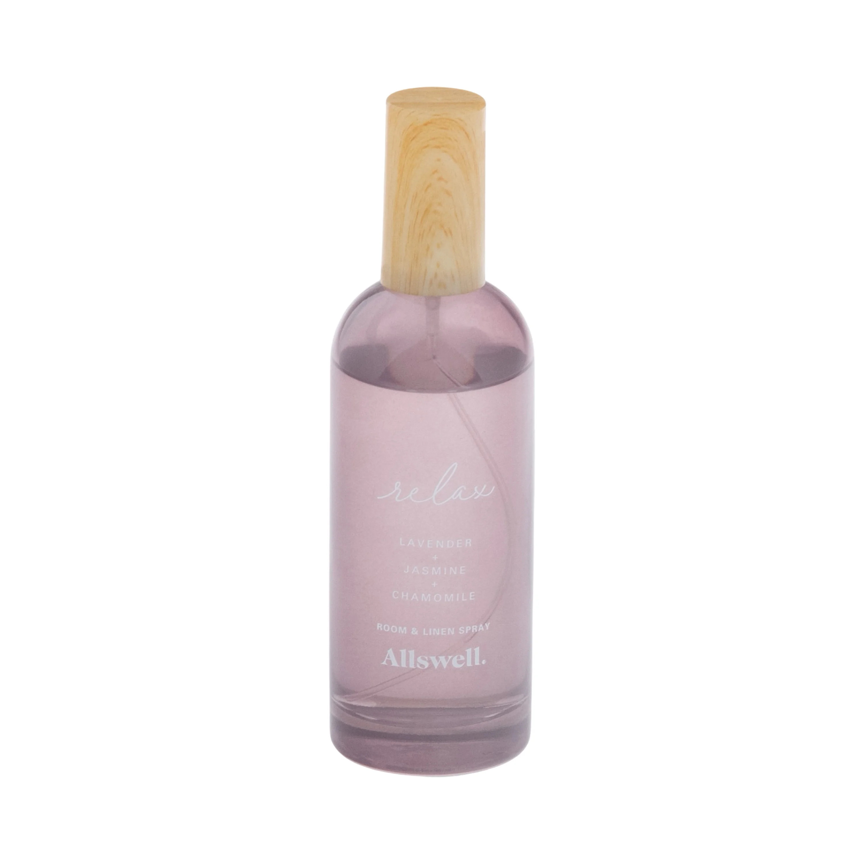Allswell Relax (Lavender + Jasmine + Chamomile) Scented Room and Linen Spray 3.4 Fl Oz (100mL). | Walmart (US)