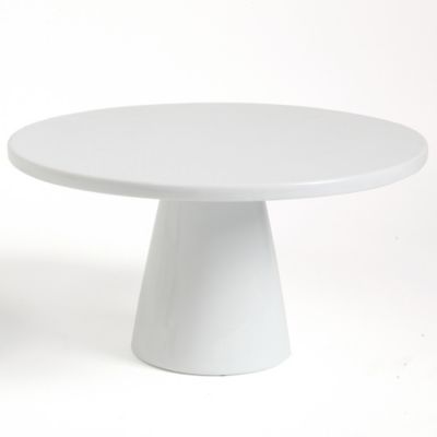 Gibson Gracious Dining Cake Stand in White | Bed Bath & Beyond