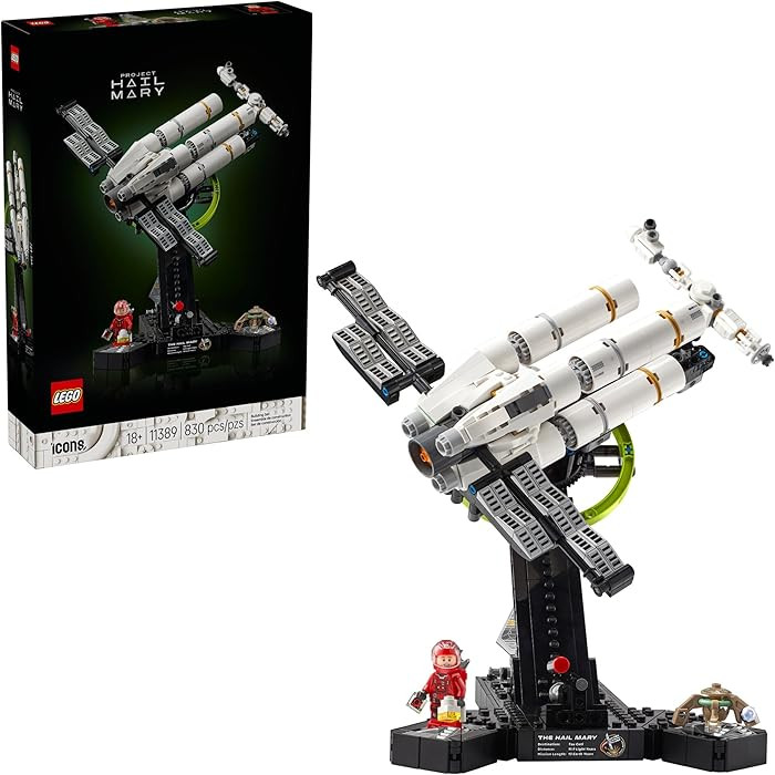 LEGO Icons Project Hail Mary Collectible Building Set for Adults - Room or Office Decor for Men &... | Amazon (US)