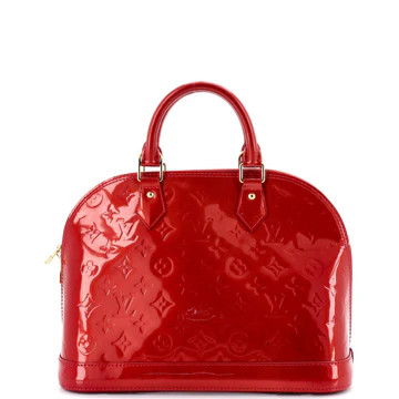 Alma Handbag Monogram Vernis PM | Rebag