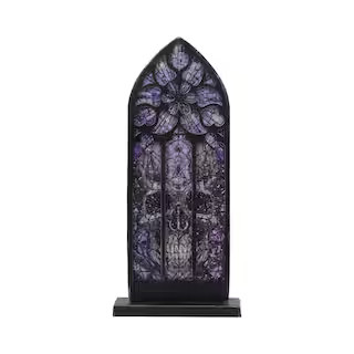 10.5" Metal & Stained Glass Skull Arch Tabletop Décor by Ashland® | Michaels | Michaels Stores