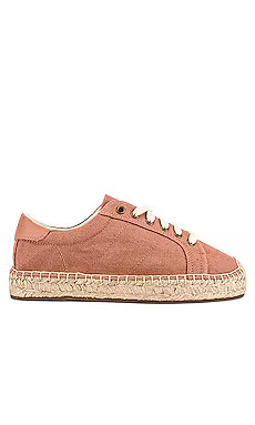 Soludos Izzy Espadrille Sneaker in Sahara Pink from Revolve.com | Revolve Clothing (Global)