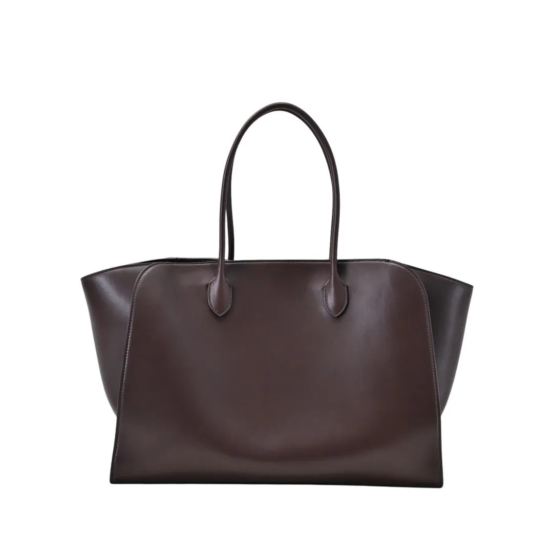 Large Luxurious Leather Tote Bag - Etsy | Etsy (US)