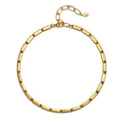 Amelia Block Link Choker Necklace | Sequin