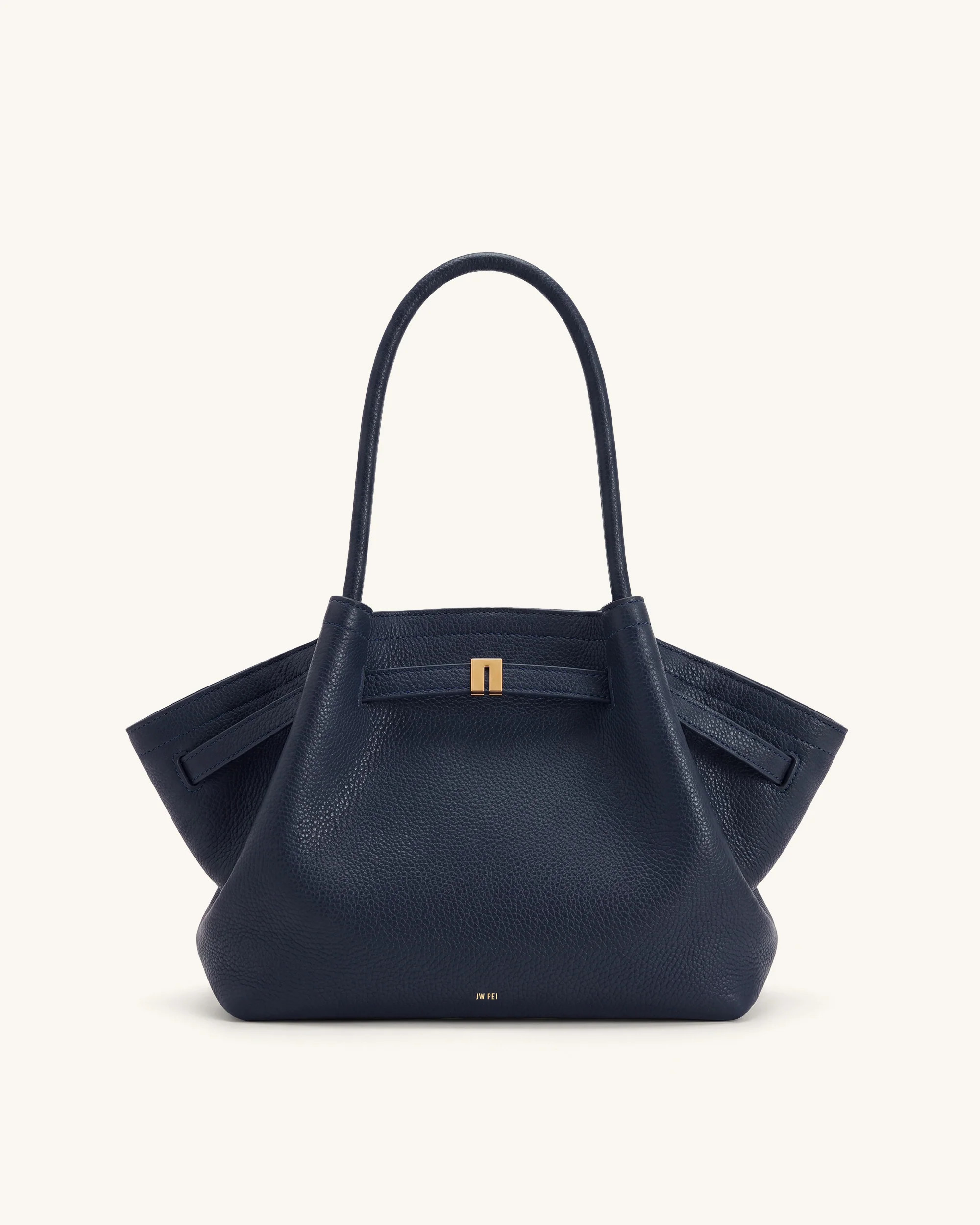 Hana Medium Tote Bag - Navy Blue | JW PEI US