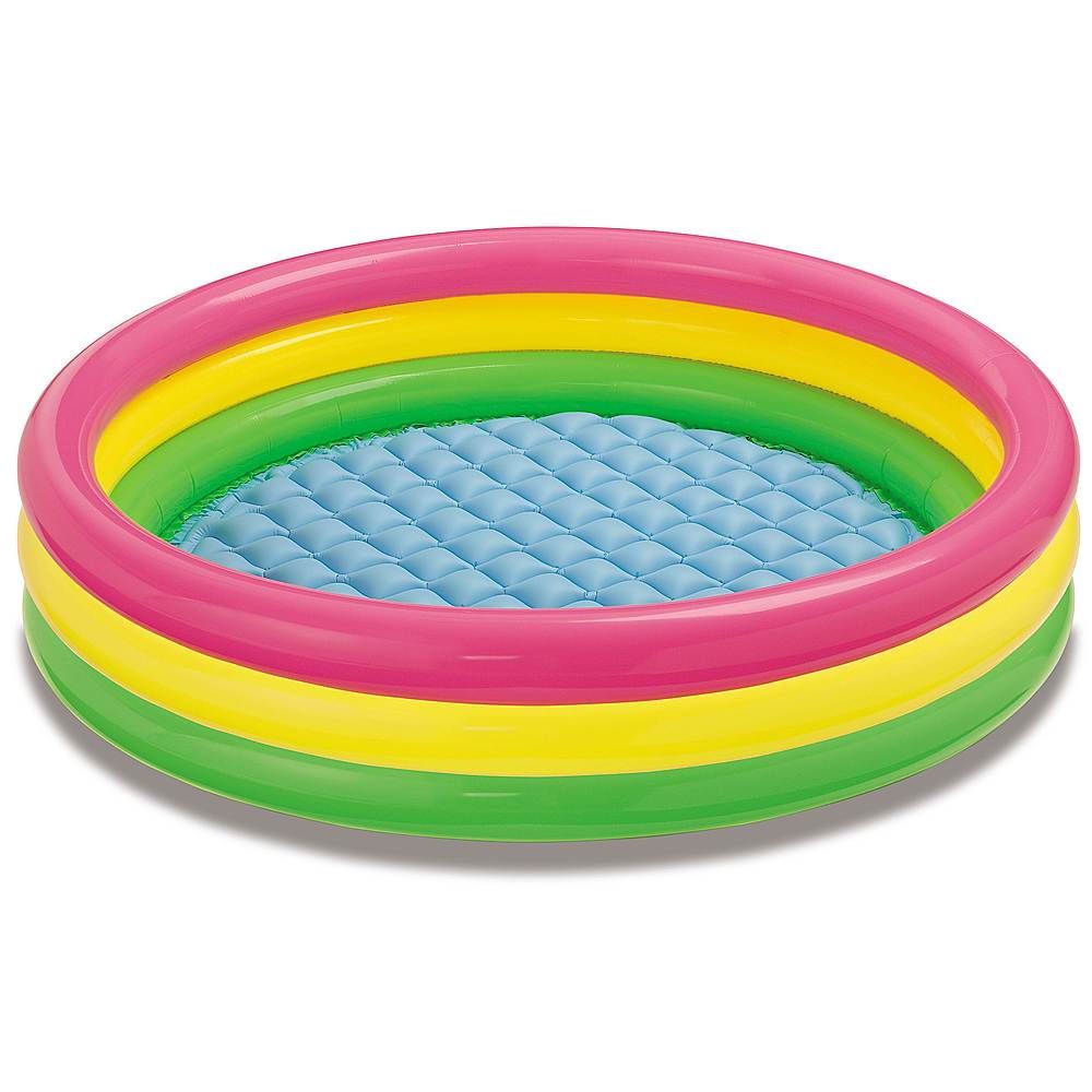 Intex Inflatable Sunset Glow Colorful Backyard Kids Vinyl Play Pool 57422EP - Best Buy | Best Buy U.S.