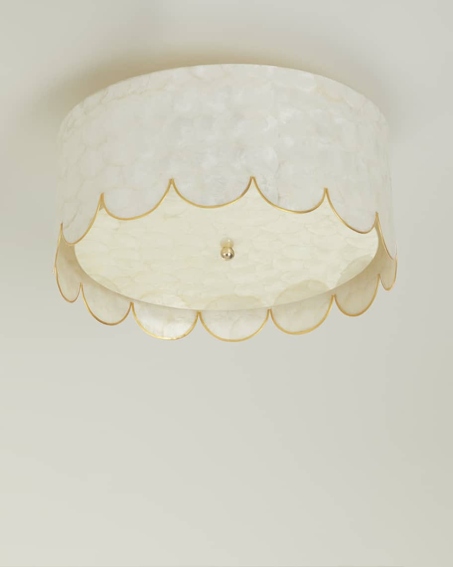Scallop Flush Mount | Neiman Marcus