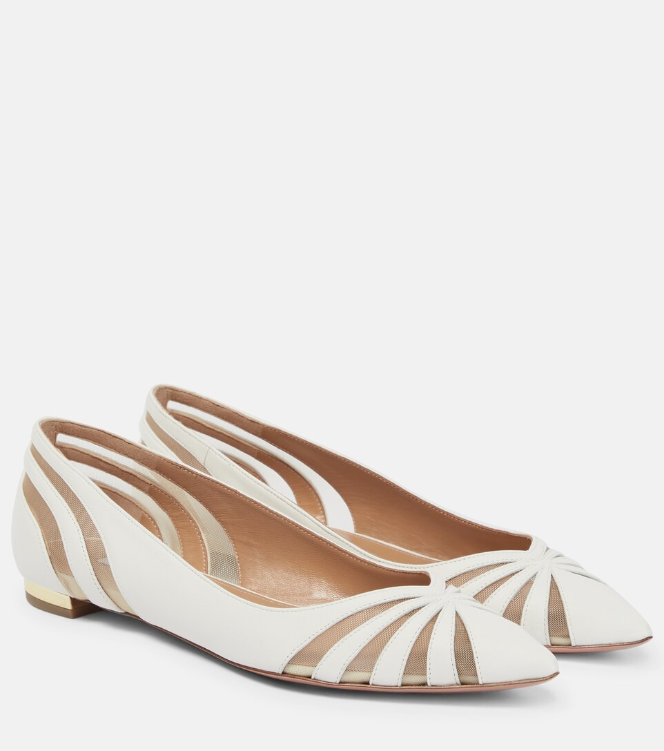 The Spy leather ballet flats | Mytheresa (US/CA)