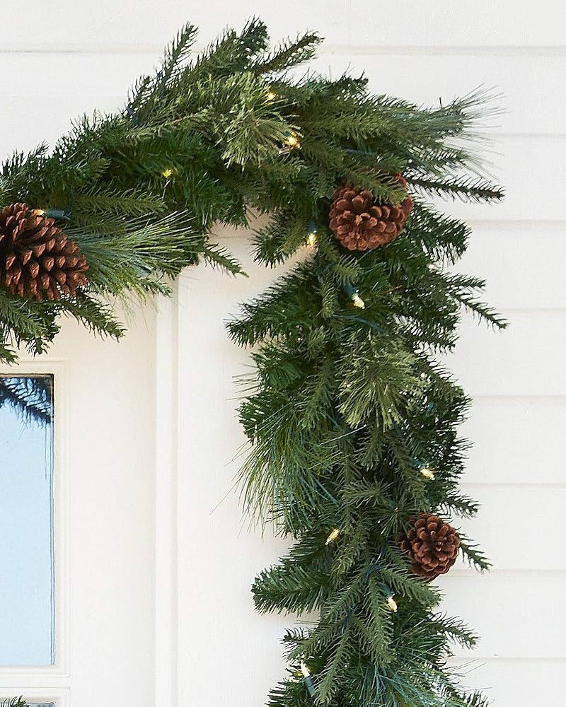 Balsam Hill | Artificial Christmas Garland for The Home | Traditional Holiday Decorations | Equip... | Amazon (US)