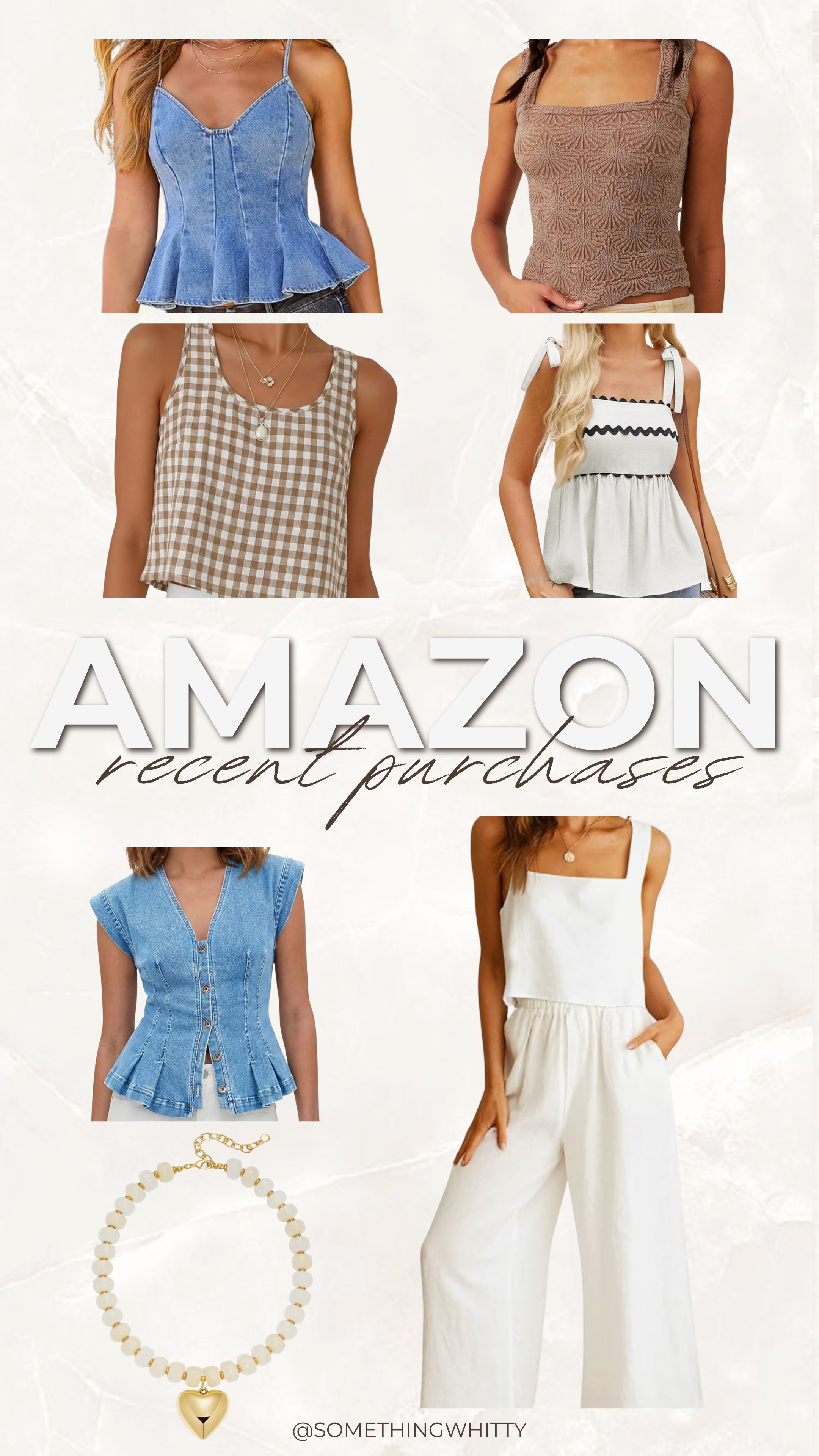 Just got these amazing tops and jumpsuits from Amazon! Perfect for a casual day out or lounging at home!  

 #LTKootd #LTKU #LTKSaleAlert