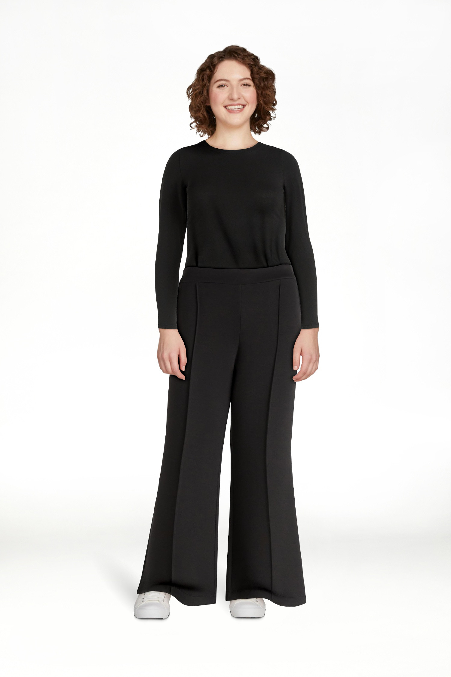 Scoop Women’s and Women’s Plus New Scubaknit Seamed Sweatpants, Regular and Short Lengths, Si... | Walmart (US)