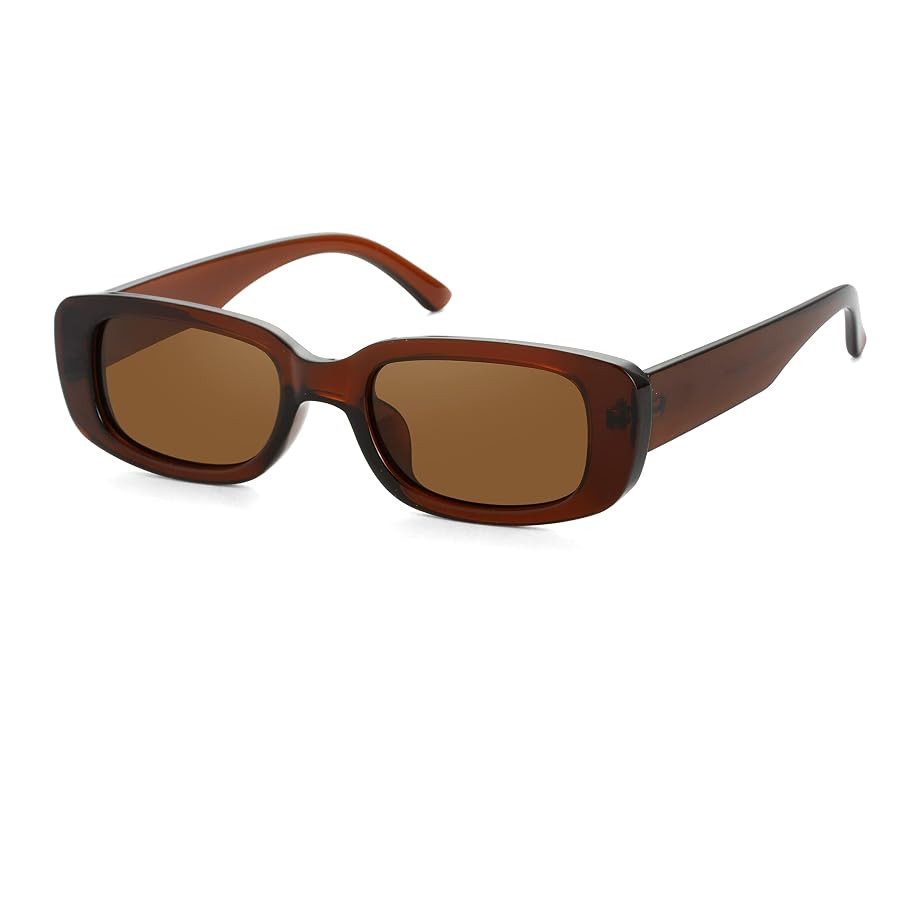 Kursan Small Rectangle Sunglasses for Women Men Square Frame Sun Glasses – 100% UV400 Protectio... | Amazon (US)