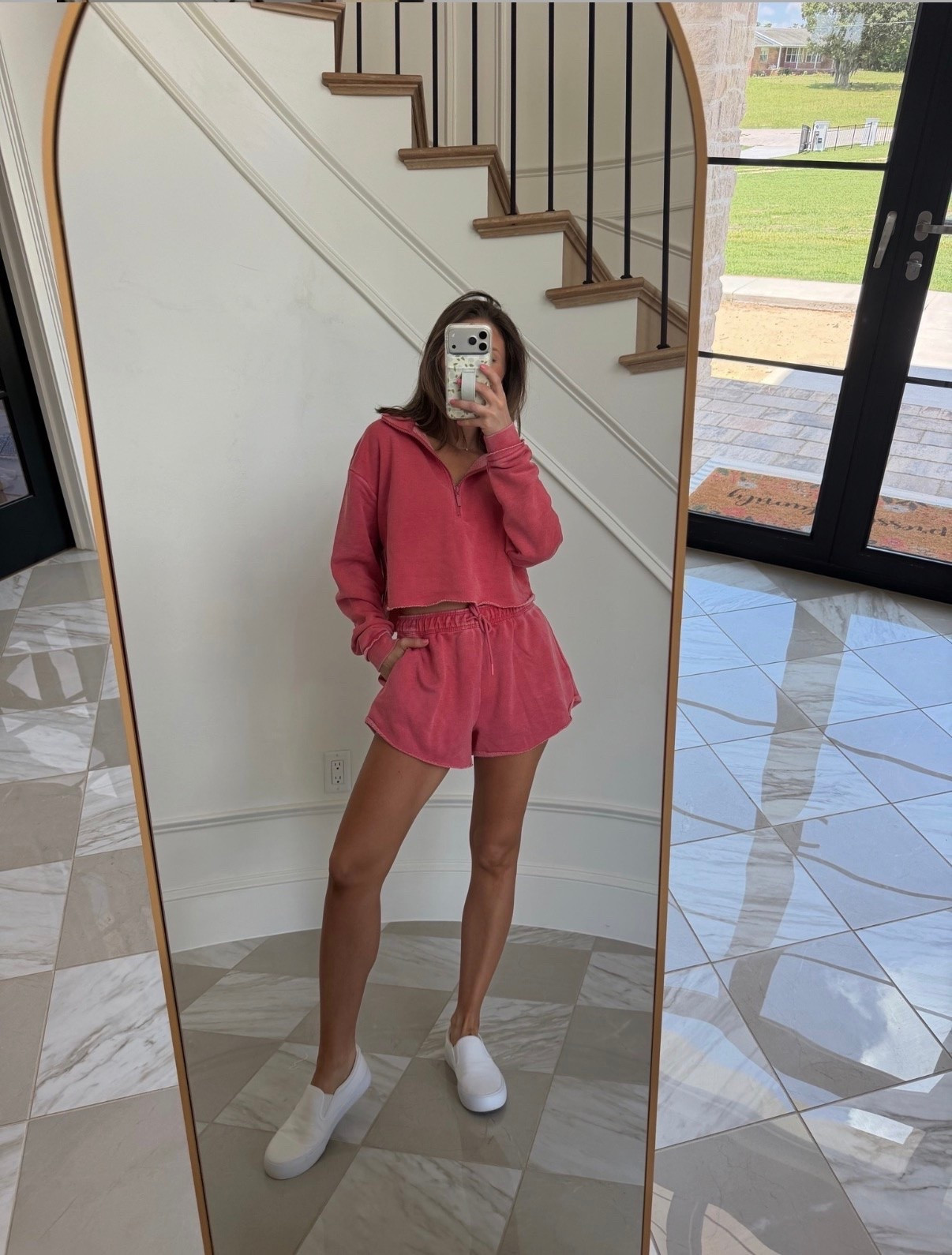 Cozy home outfit for when I just need something chill for around the house! This is the cutest color! 



Matching set, Walmart finds, cozy outfit, summer outfits, outfit inspo, ootd