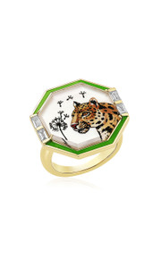 18K Yellow Gold Close Encounters Make A Wish Ring