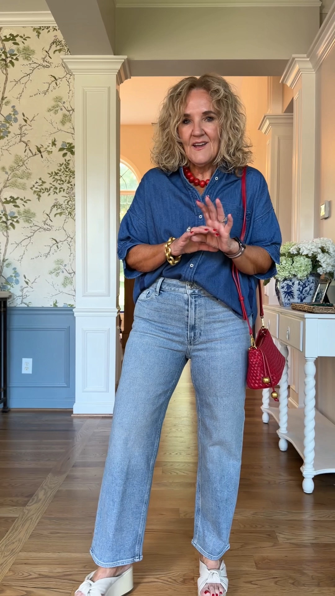 6/25-6/28 Anthropologie 20% off orders of $100+ with code NANETTE20 

Paige Anessa straight leg 29 reg | Chambray blouse small 

The best time to get premium denim

#LTKSaleAlert #LTKOver40 #LTKPetite