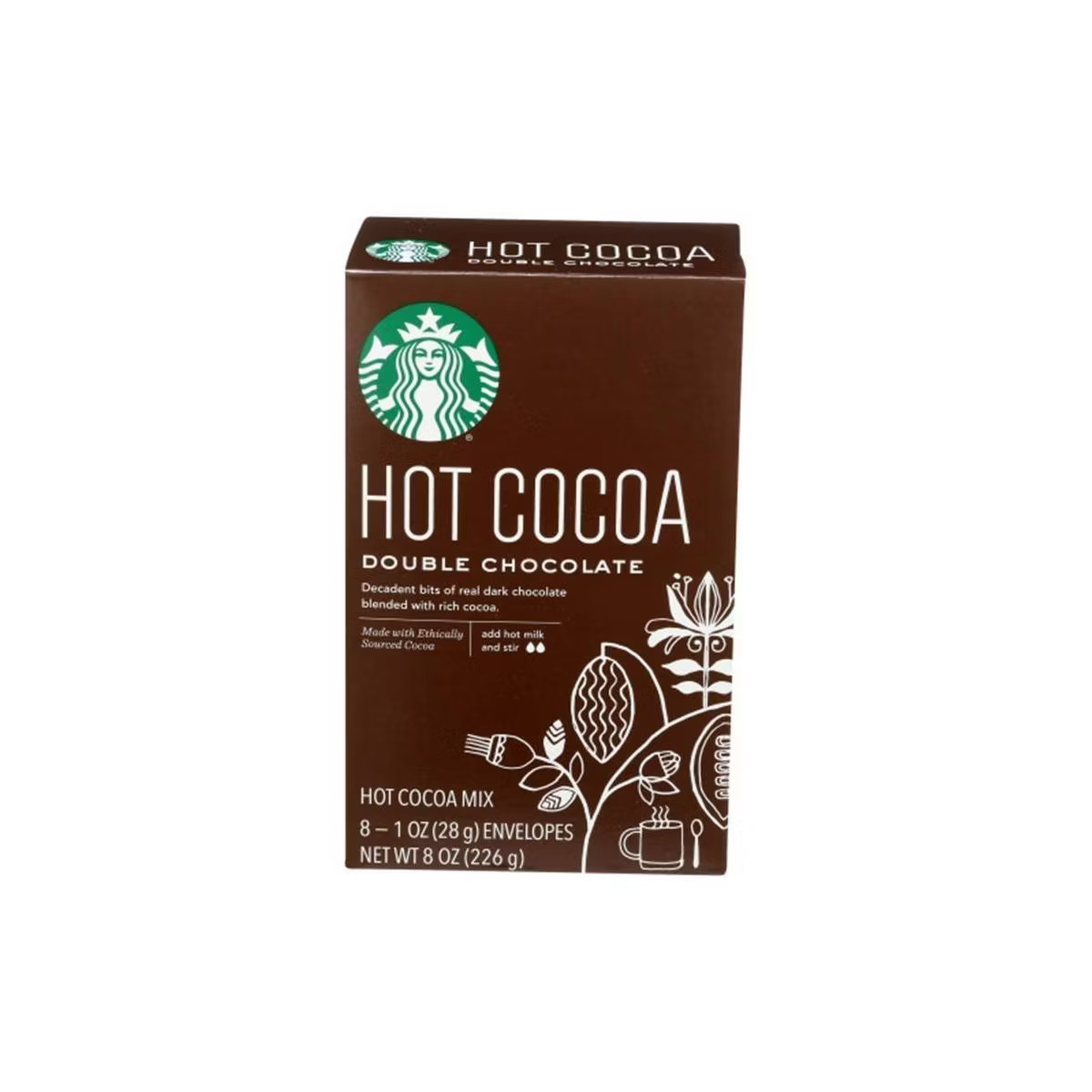Starbucks Double Chocolate Hot Cocoa Mix - 8ct | Target