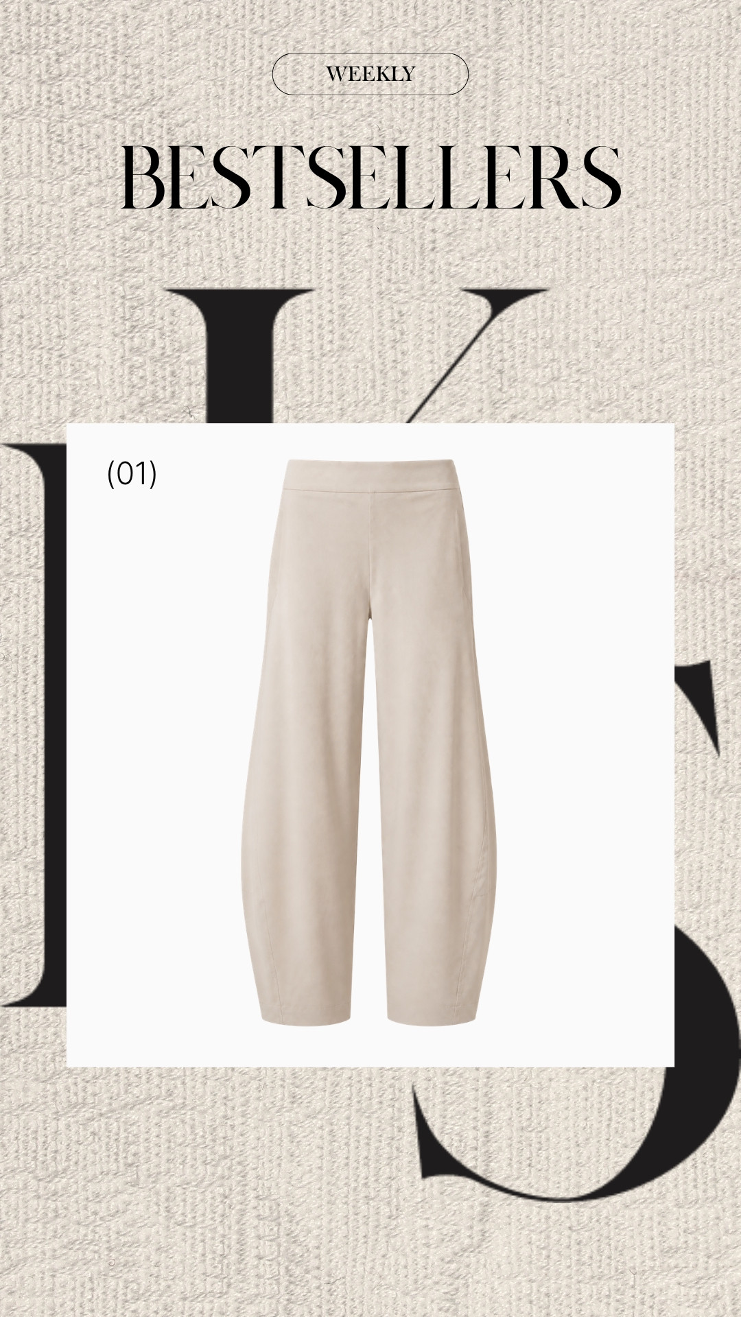 Weekly Bestseller 01. - Ruti's On The Loose Work Pants

Lightweight, wrinkle-free fabric, these pants combine all-day comfort with a polished, flattering fit. 

The soft elastic waistband, effortless drape, and relaxed barrel-leg silhouette are designed to flatter without feeling tight or restrictive. 

 #LTKdayinmylife #LTKootd #LTKWorkwear