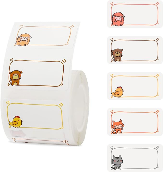 B1/B21/B3S Label Maker Tape Name Bubble Waterproof Labels Paper Sticker for Daycare, School, Baby... | Amazon (US)