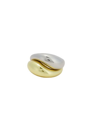 SHASHI Wayne Ring Set in Gold & Silver from Revolve.com | Revolve Clothing (Global)