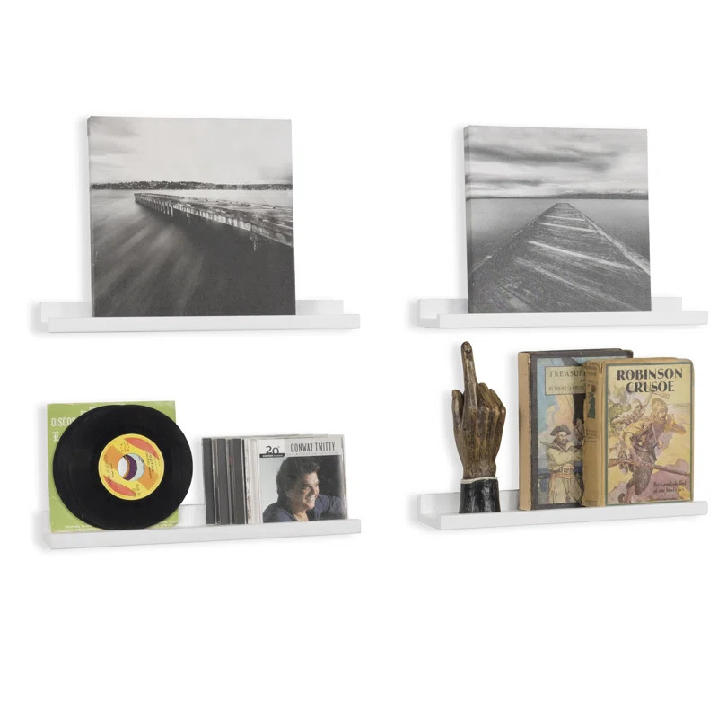 Artoria Harriet Bee 1.6'' H X 17'' W Floating Shelf Kids Bookcase (Set of 4) | Wayfair North America