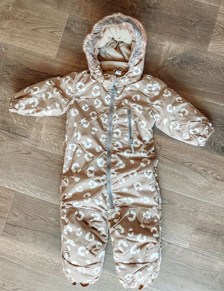 Get ready for the snow!! ❄️☃️

This padded infant snowsuit is water repellent with a detachable hood, chin guard, elastic foot straps and reflective details! 

#LTKbaby #LTKSeasonal #LTKHoliday
