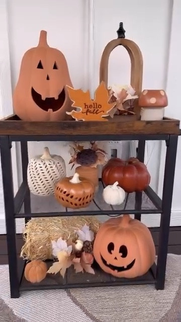 So ready for all the cute fall decor! And the temps are much cooler here too so I’m itching to put out everything now! 😉