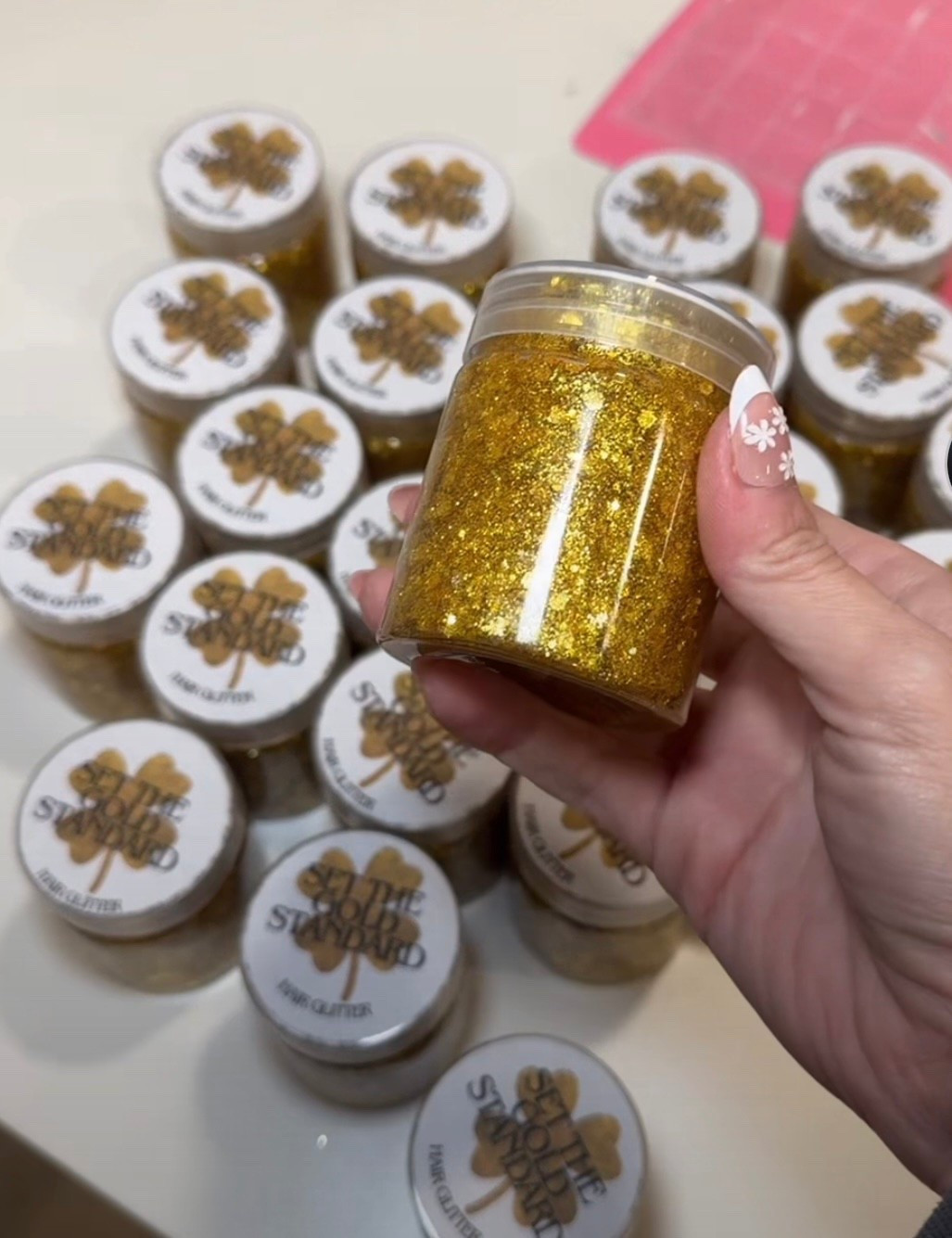 Easy to make hair glitter gel! I made these for my daughters cheer team for NCA nationals! Perfect gift idea for a girls team  (basketball, softball, cheer , volleyball , and more ) I bought everything from Amazon!

#LTKmomlife #LTKSeasonal #LTKvlog
