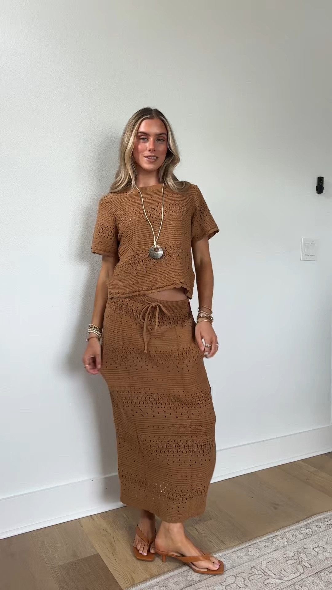 this set is so fun for summer fashion I love the crochet knit fabric and the skirt can be worn low waisted or high waisted too 😉 how fun would this be for a vacation!! In my LTK. 

#amazonfashionfinds #amazonsummerfashion #founditonamazon #amazonmatchingsets #amazonsummeroutfits @Amazon Fashion

#LTKootd #LTKSeasonal #LTKSaleAlert