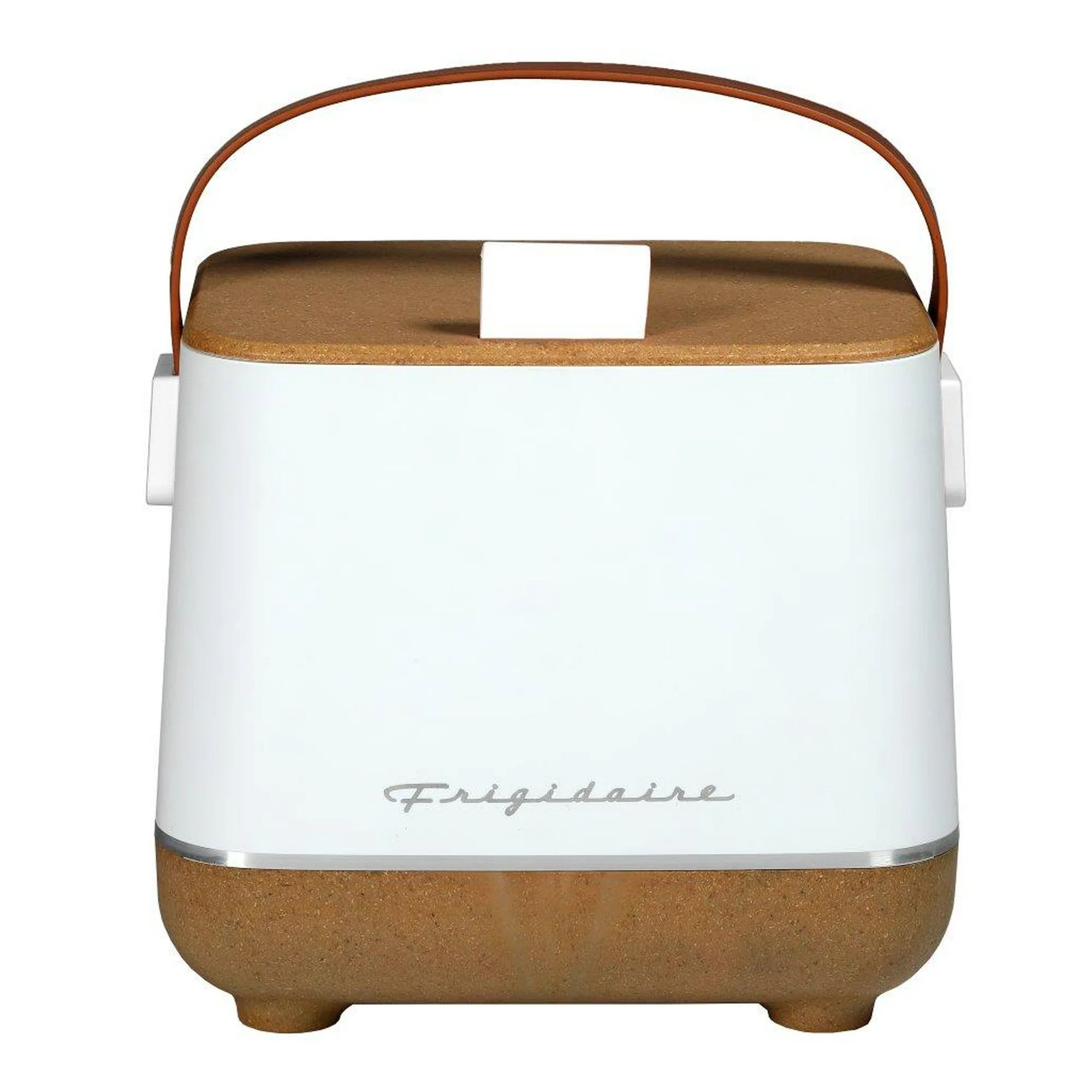 Frigidaire, Portable Top Opening Lid Insulated 6-Can Mini Personal Fridge Cooler, EFMIS310, White | Walmart (US)