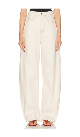 GRLFRND Austen High Rise Curve Jeans in Beige. - size 23 | Revolve Clothing (Global)